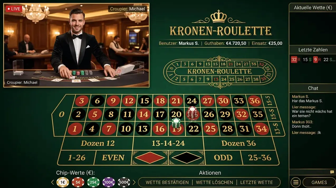 Live Casino im Bethall