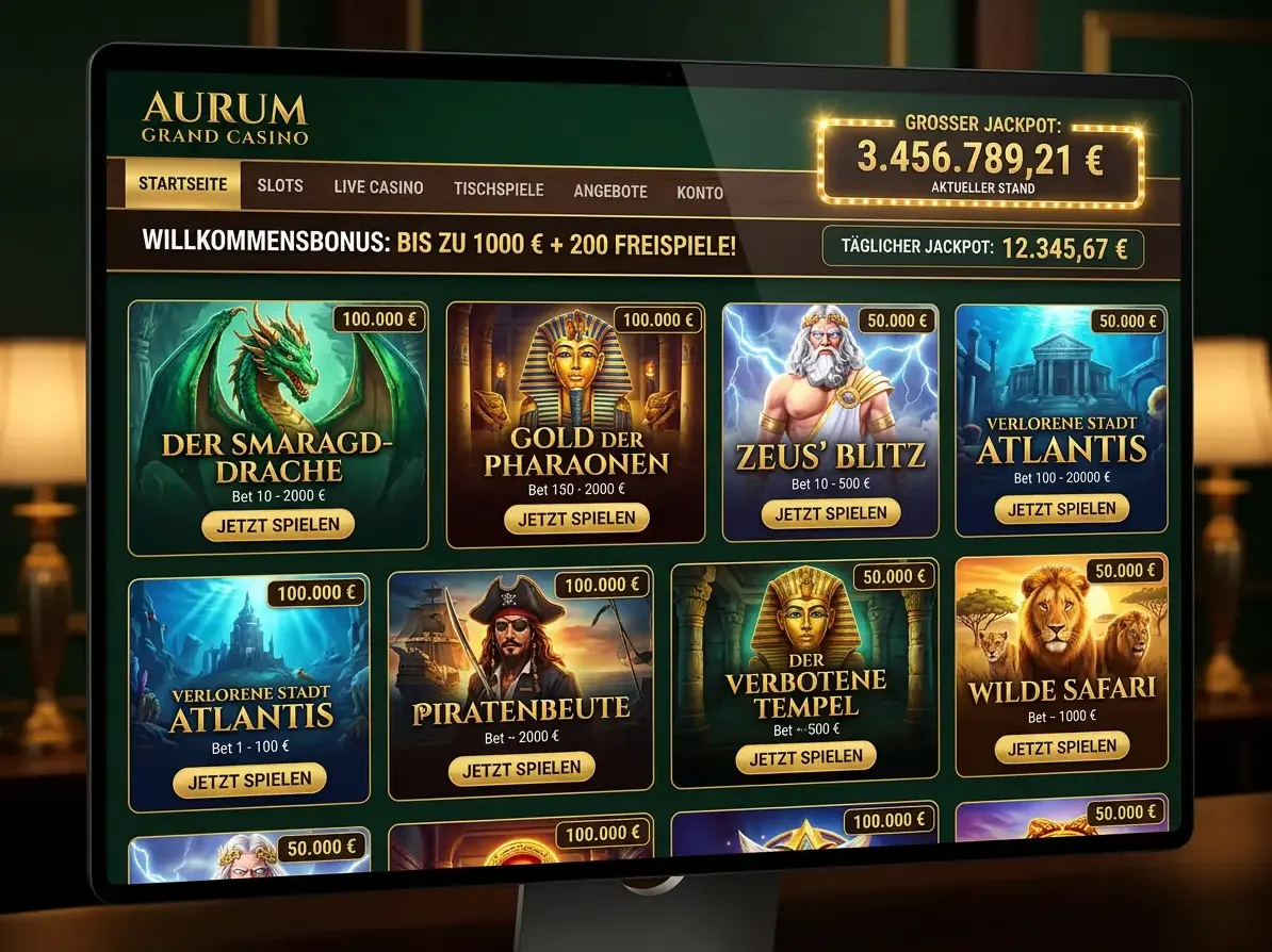 Bethall — Spielsaal und Angebot